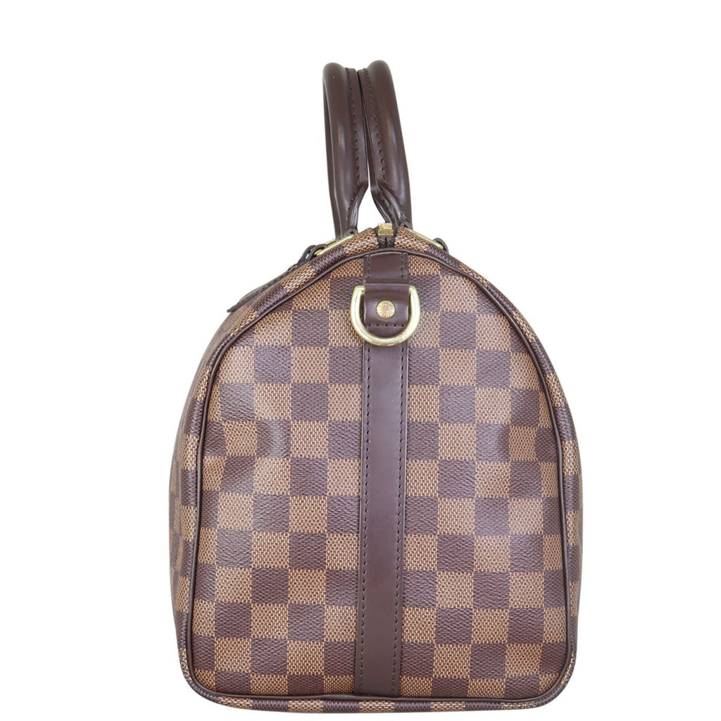 Louis Vuitton Speedy 30 Bandouliere Damier Ebene