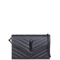 Saint Laurent Monogram Envelope Chain Wallet