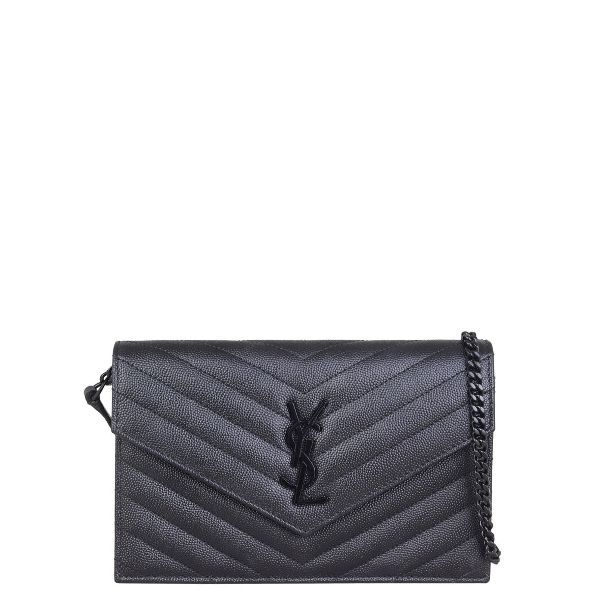 Saint Laurent Monogram Envelope Chain Wallet