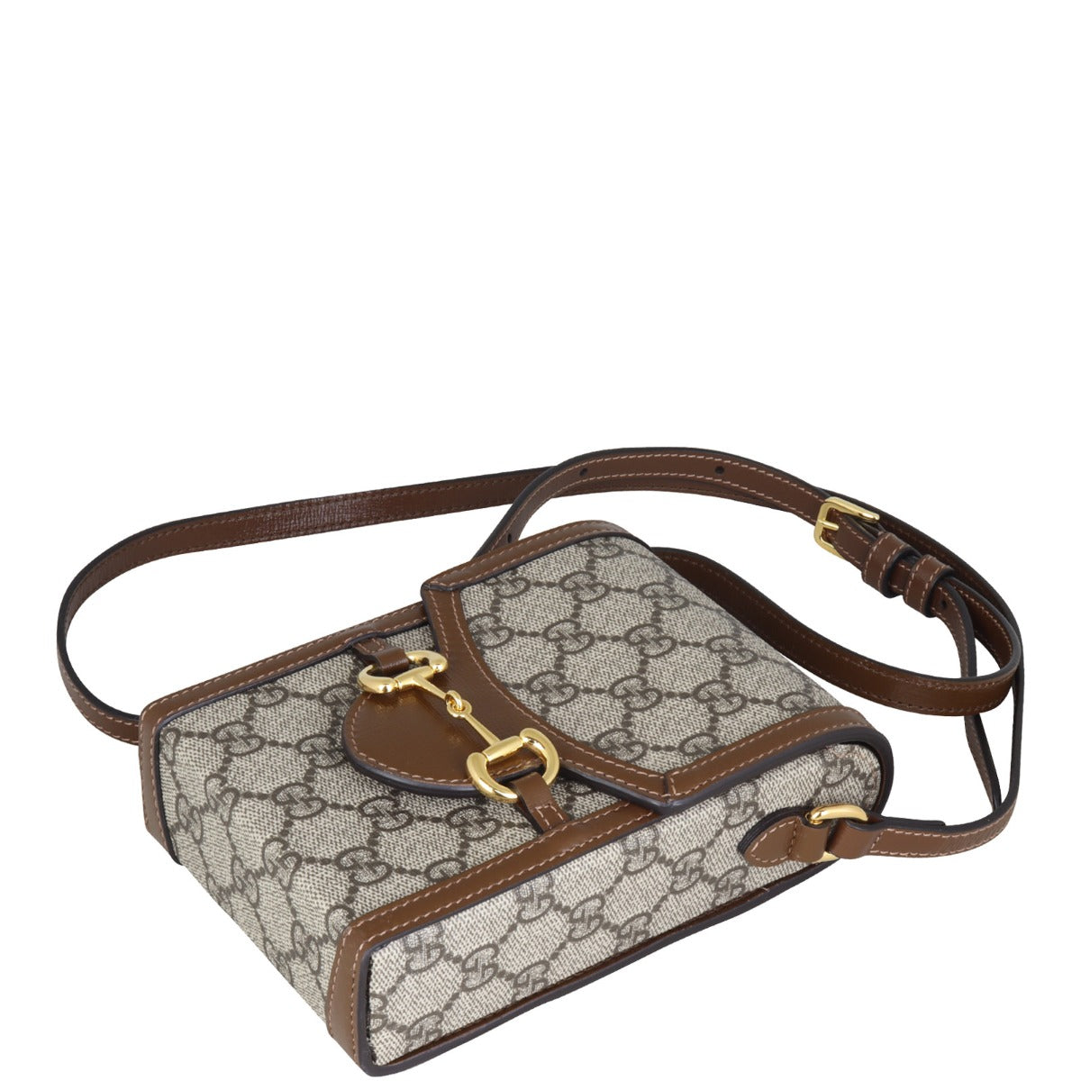 Gucci GG Supreme Horsebit Pouch