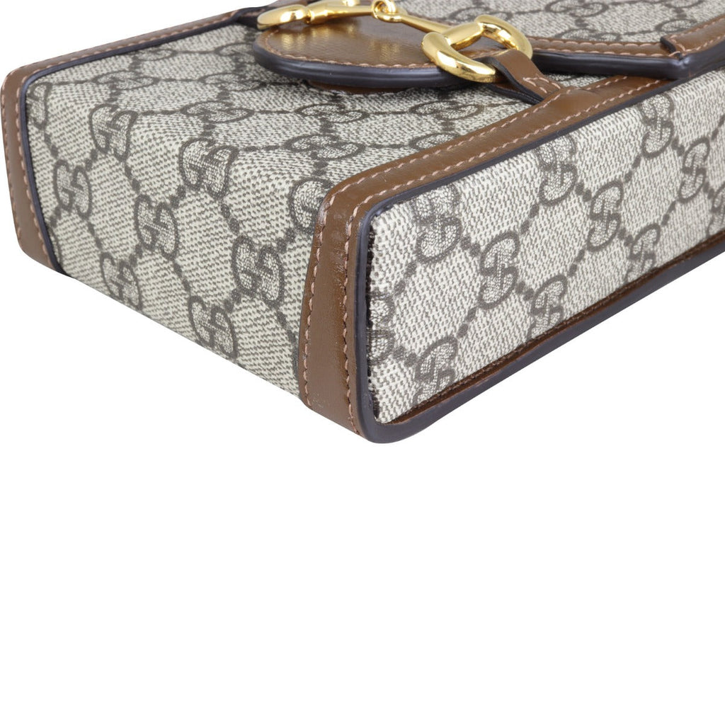 Gucci GG Supreme Horsebit Pouch