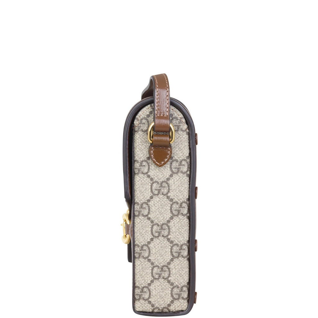 Gucci GG Supreme Horsebit Pouch