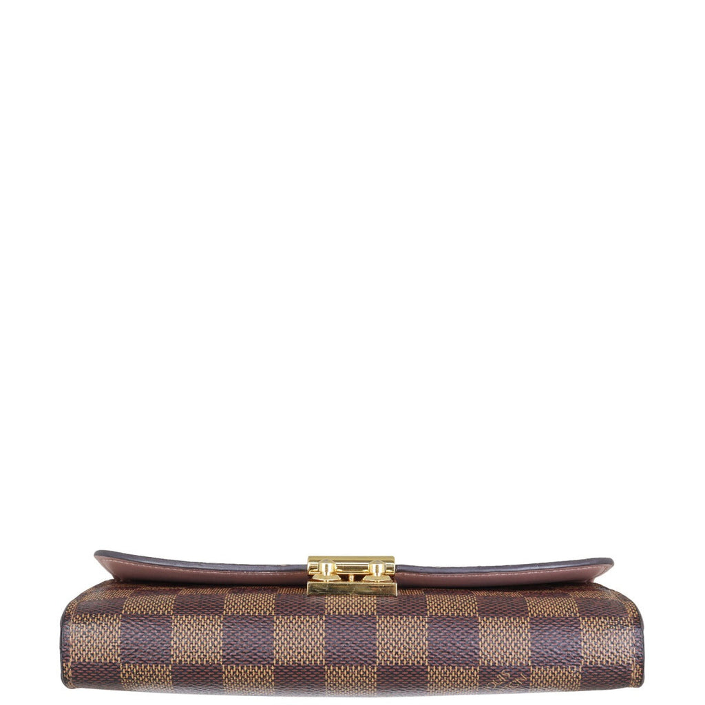 Louis Vuitton Croisette Wallet on Chain Damier Ebene