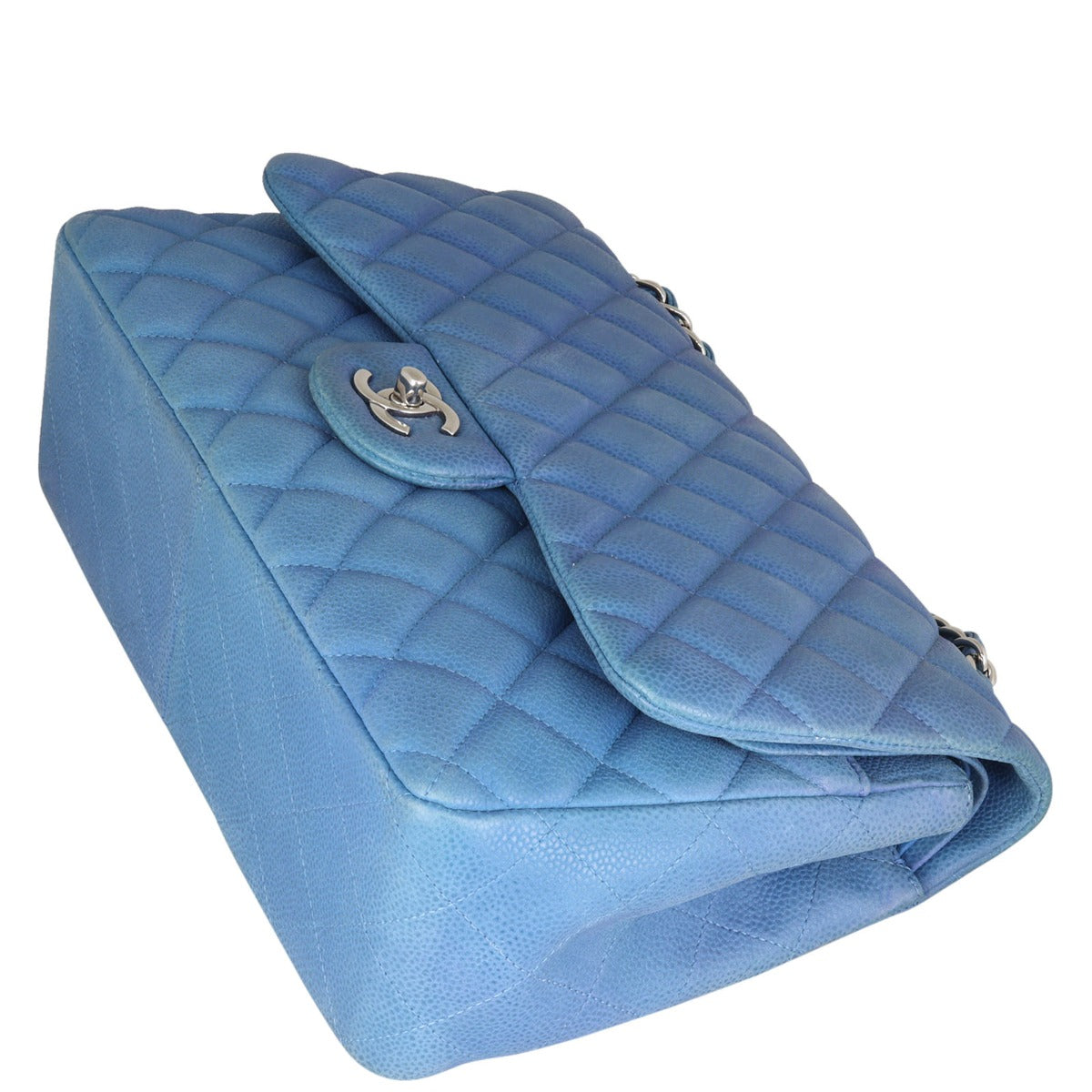 Chanel Classic Double Flap Jumbo | Blue