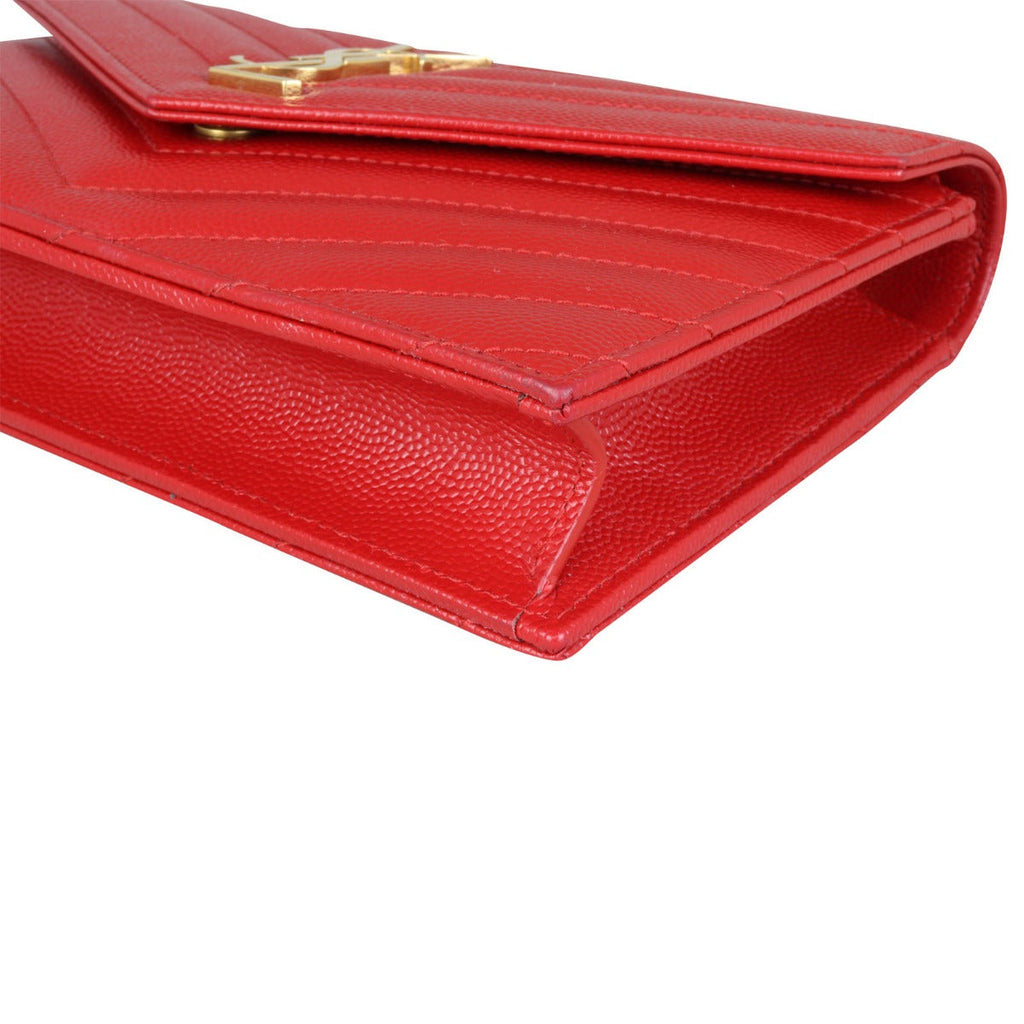 Saint Laurent Envelope Chain Wallet