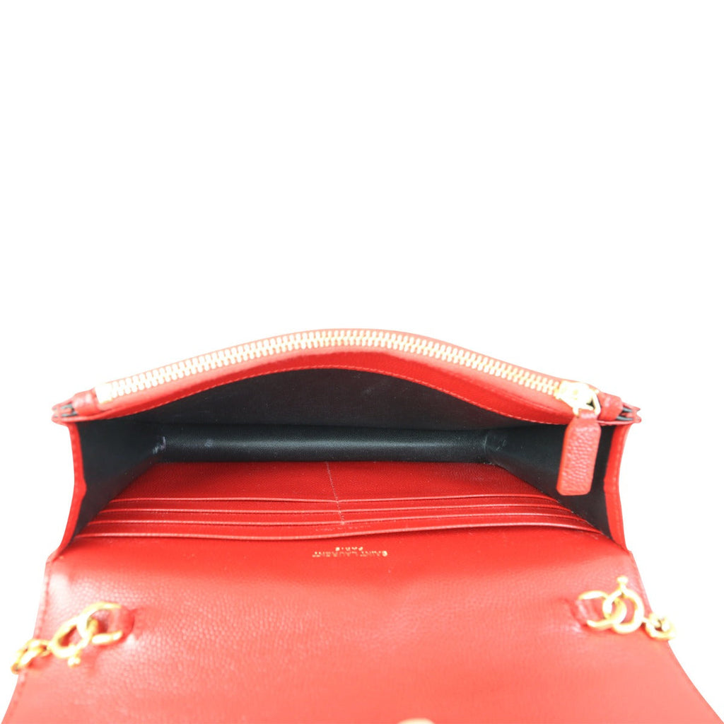 Saint Laurent Envelope Chain Wallet