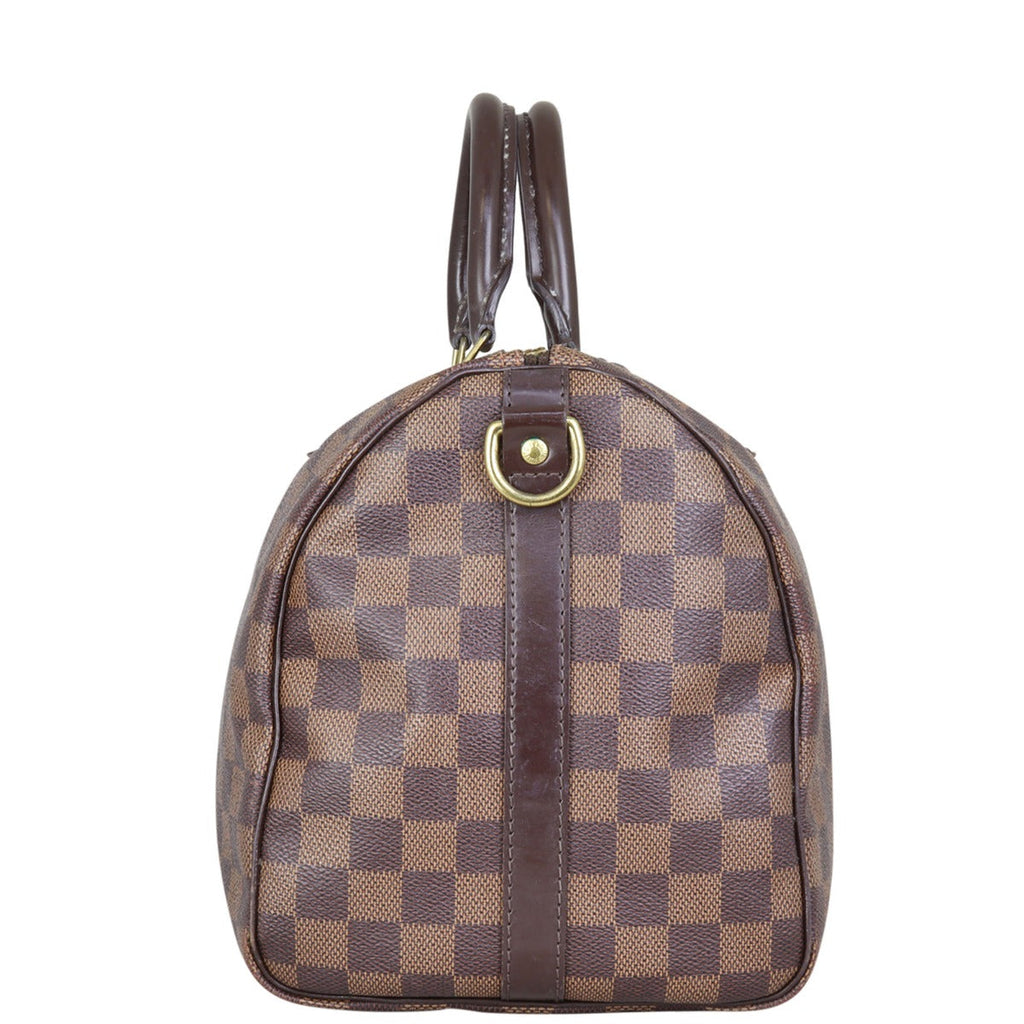 Louis Vuitton Speedy 30 Bandouliere Damier Ebene