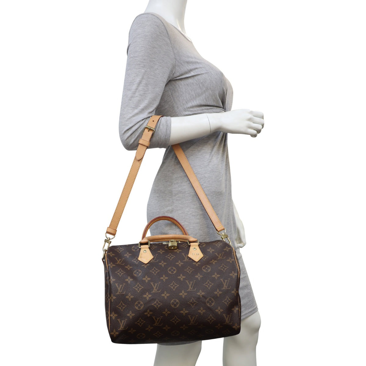 Louis Vuitton Speedy 30 Bandouliere Monogram