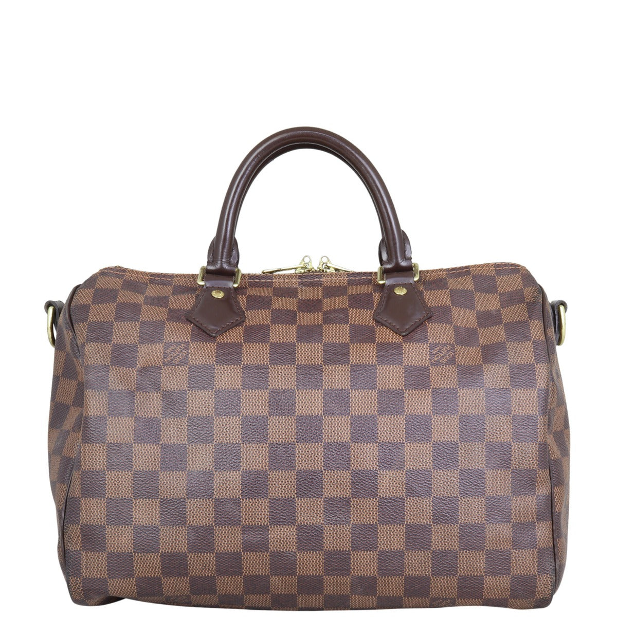 Louis Vuitton Speedy 30 Bandouliere Damier Ebene