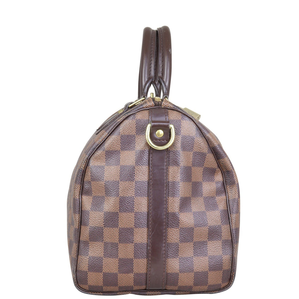 Louis Vuitton Speedy 30 Bandouliere Damier Ebene
