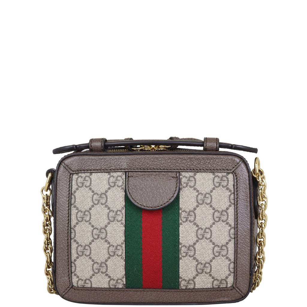 Gucci Ophidia GG Supreme Mini Top Handle Shoulder Bag