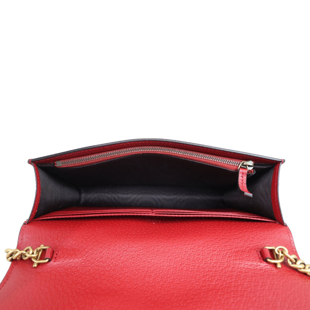 Gucci GG Supreme Queen Margaret Wallet on Chain