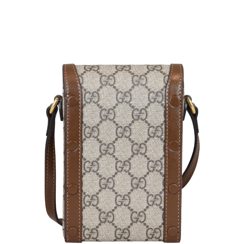 Gucci GG Supreme Horsebit Pouch