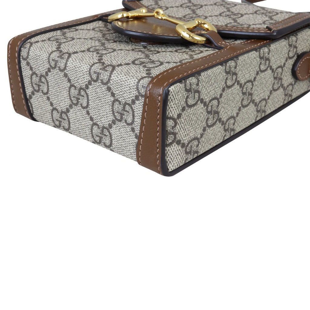 Gucci GG Supreme Horsebit Pouch