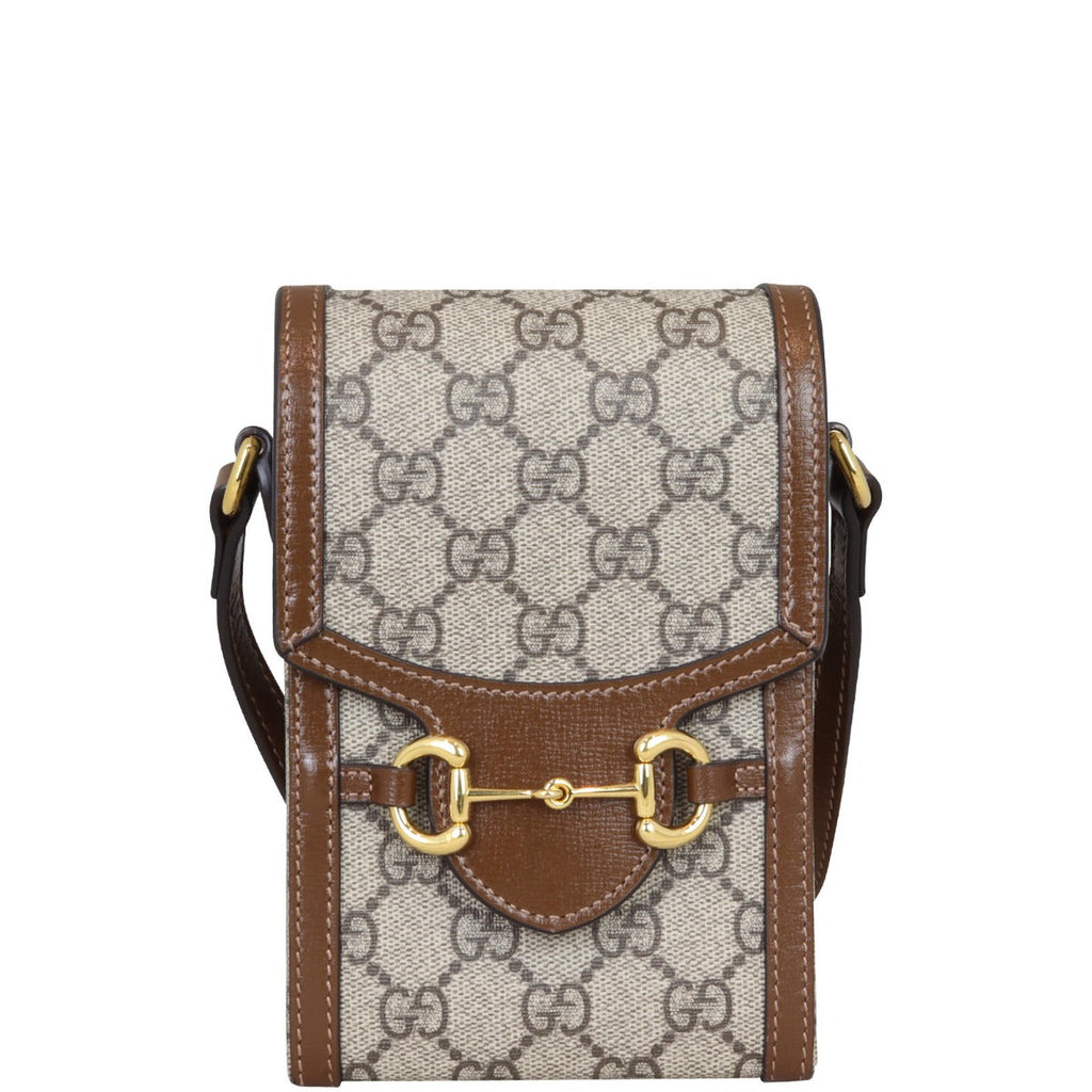 Gucci GG Supreme Horsebit Pouch