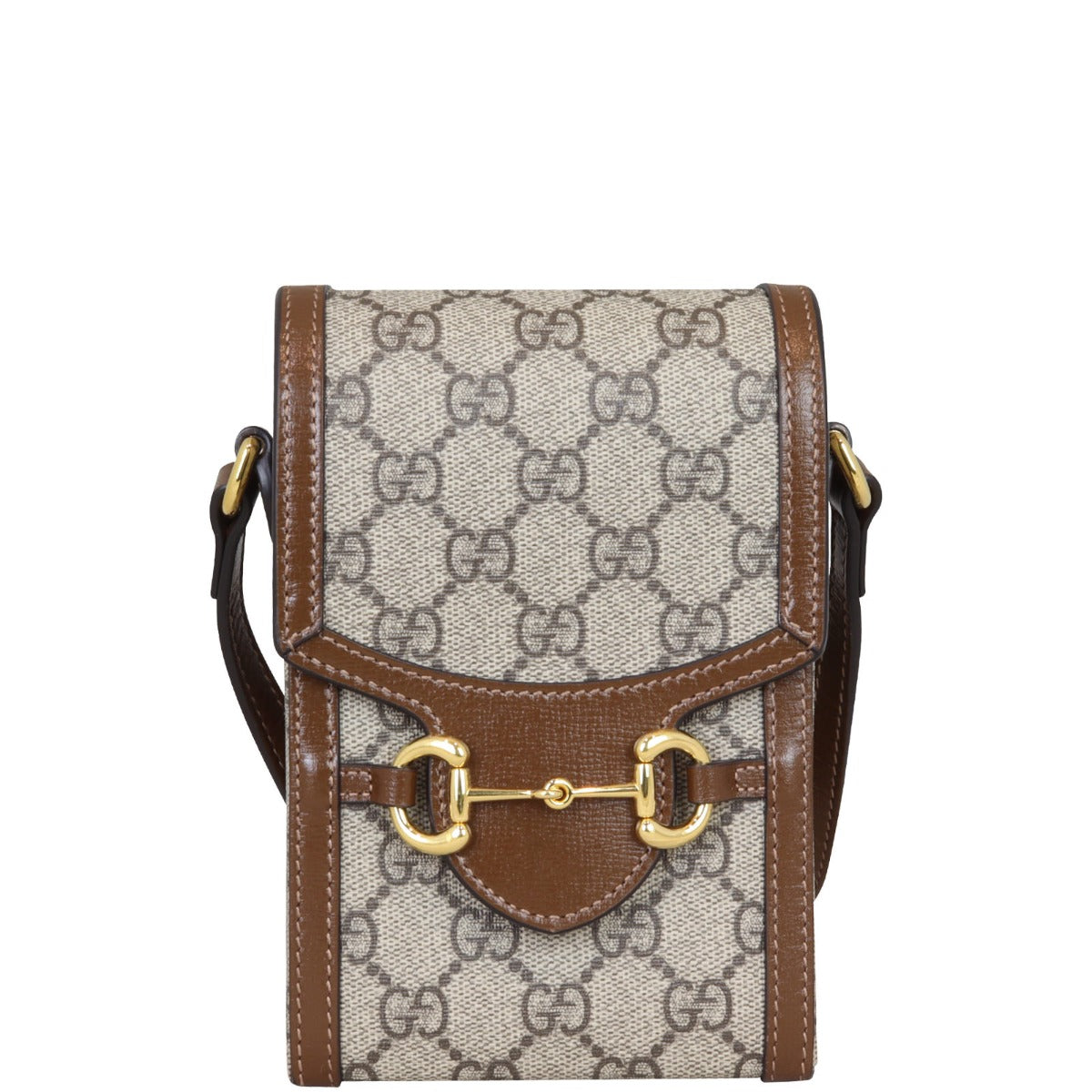 Gucci GG Supreme Horsebit Pouch