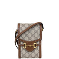 Gucci GG Supreme Horsebit Pouch