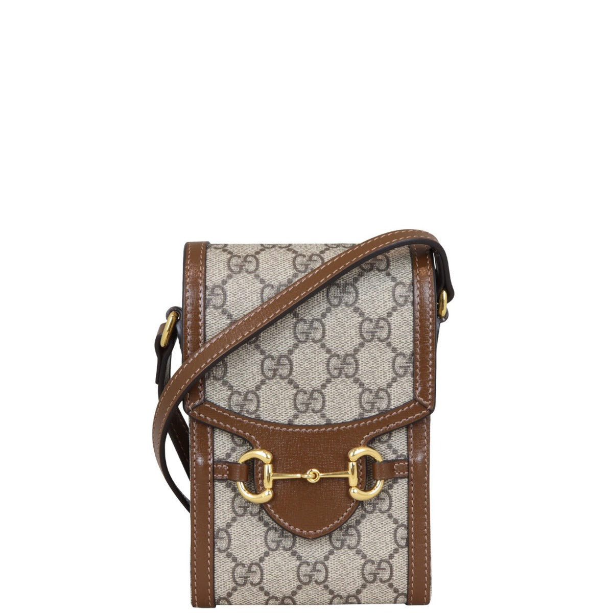 Gucci GG Supreme Horsebit Pouch