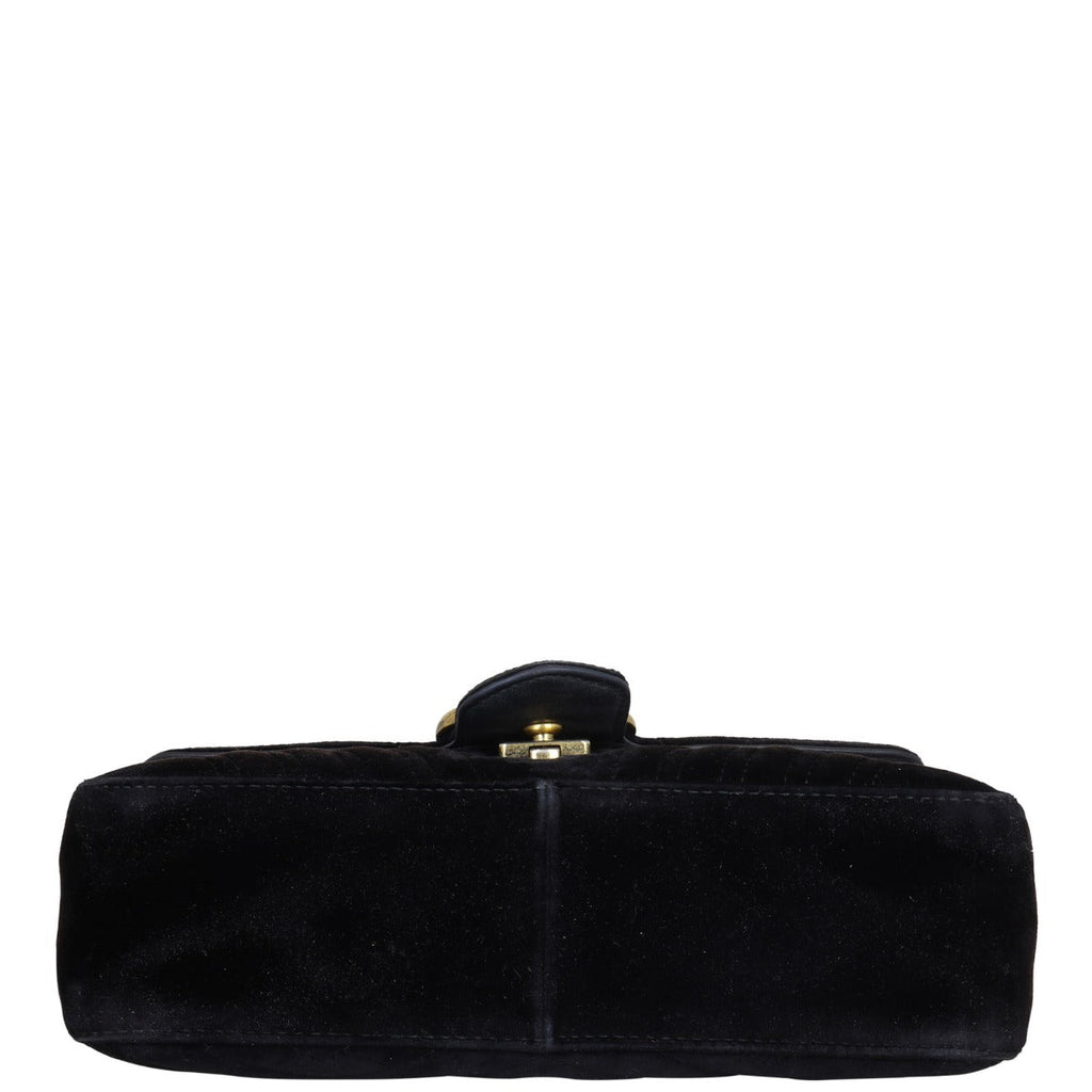 Gucci GG Marmont Small Velvet Shoulder Bag