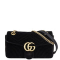 Gucci GG Marmont Small Velvet Shoulder Bag