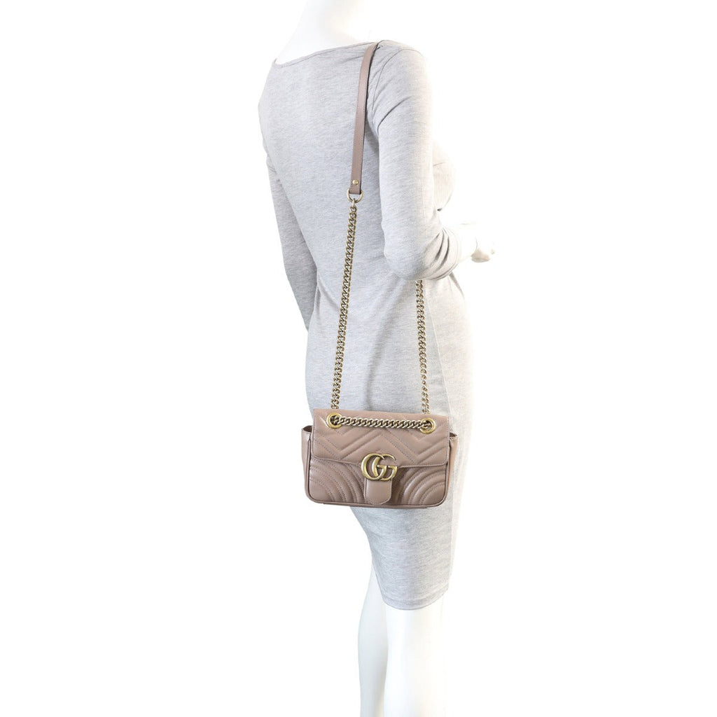 Gucci GG Marmont Matelasse Mini Shoulder Bag