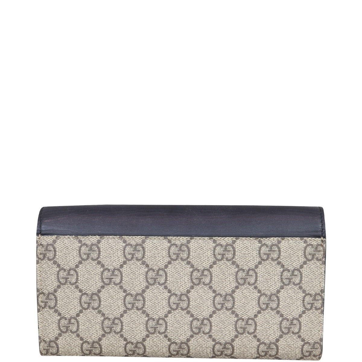 Gucci GG Supreme Continental Padlock Wallet on Chain