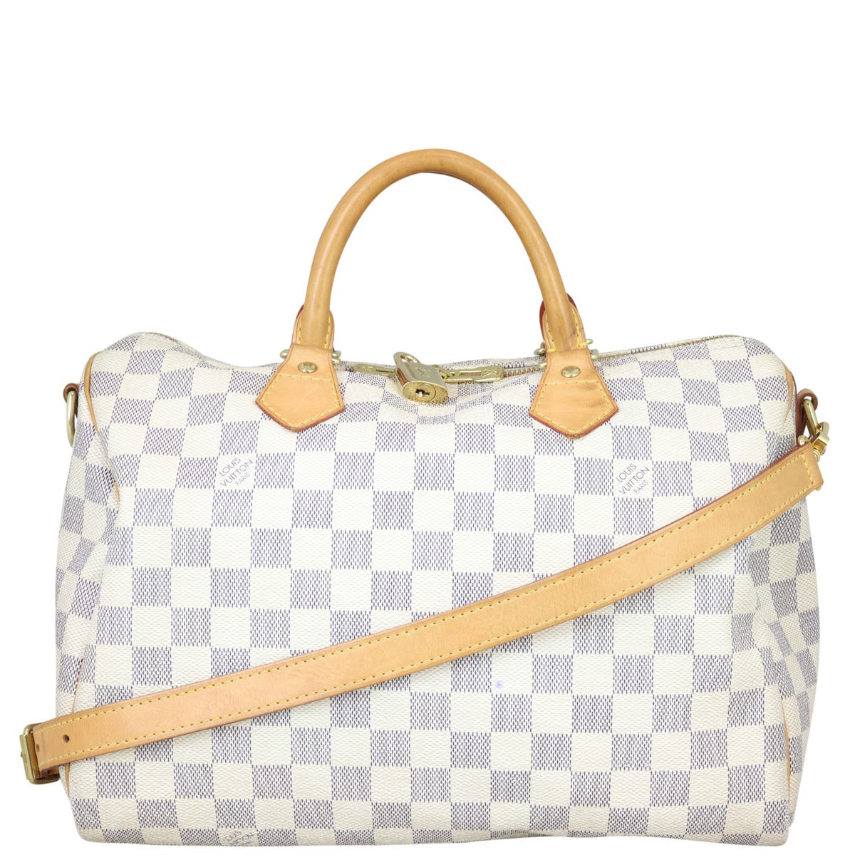 Louis Vuitton Speedy 30 Bandouliere Damier Azur