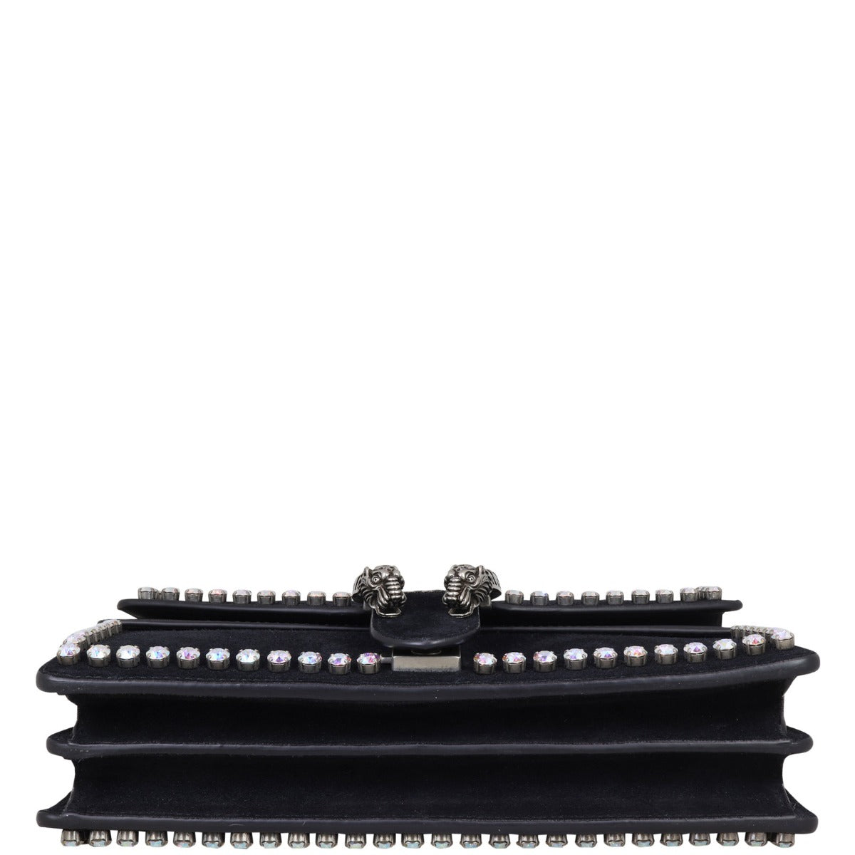 Gucci Dionysus Crystal Embellished Suede Small Shoulder Bag
