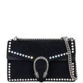 Gucci Dionysus Crystal Embellished Suede Small Shoulder Bag
