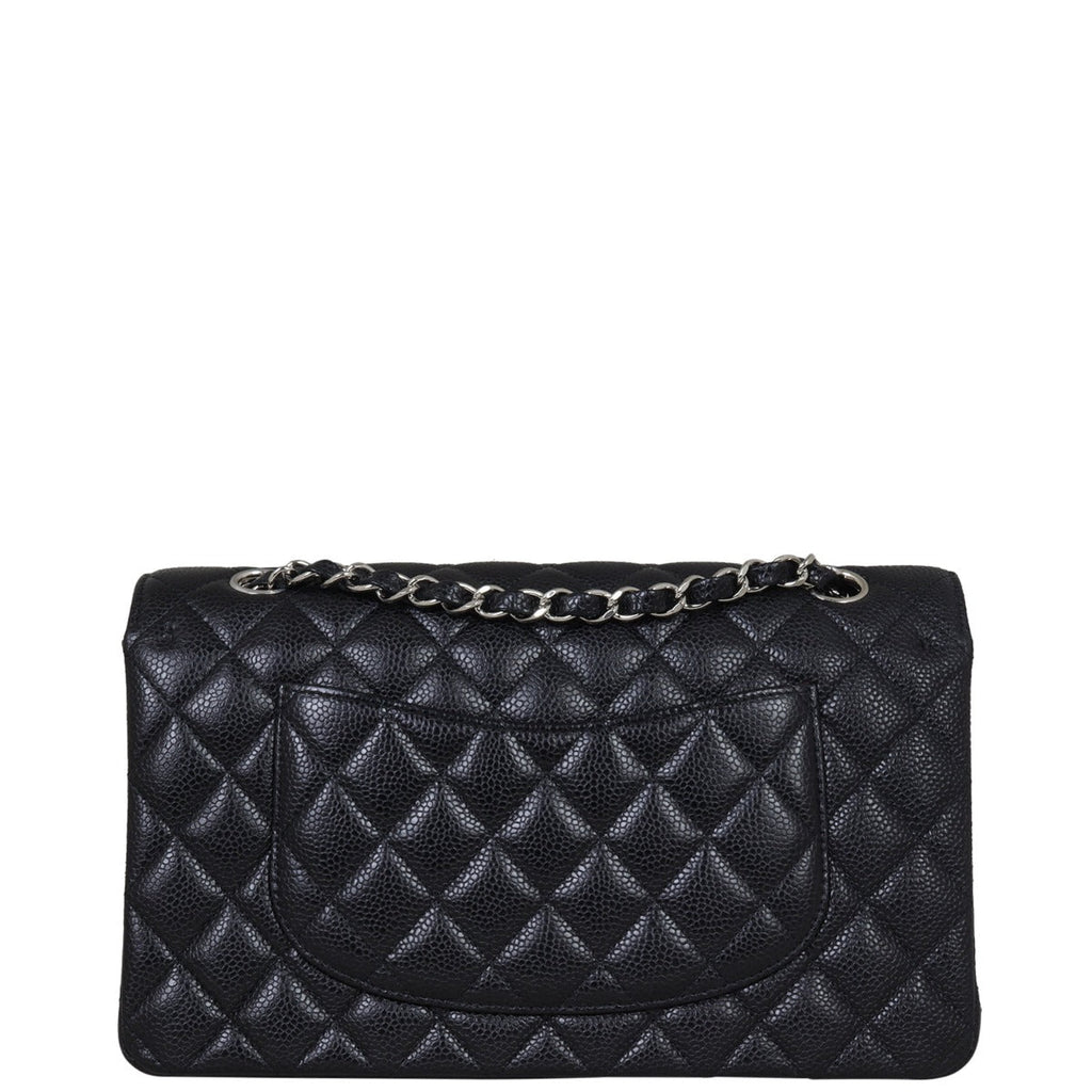 Chanel Classic Double Flap Medium | Black Caviar 19 Series