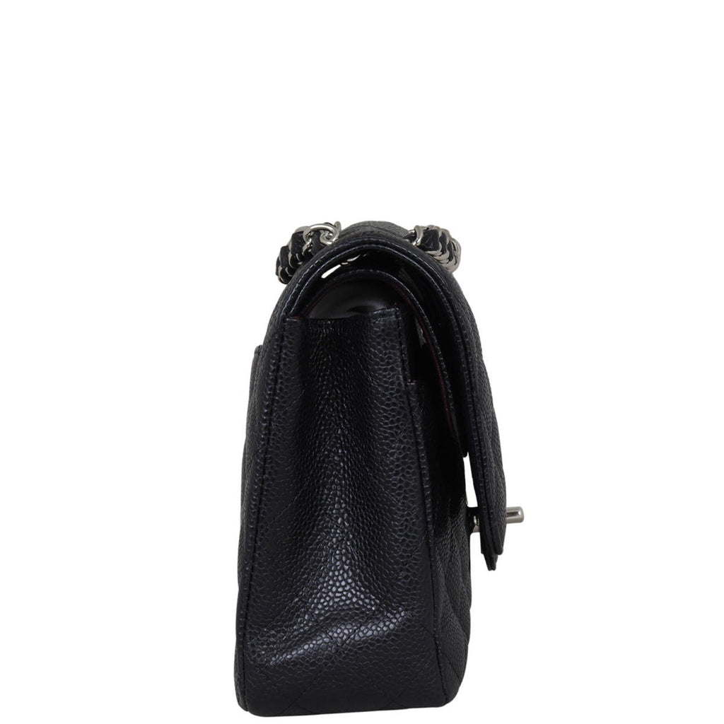 Chanel Classic Double Flap Medium | Black Caviar 19 Series