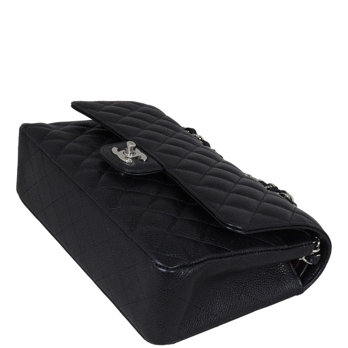 Chanel Classic Double Flap Medium | Black Caviar 19 Series