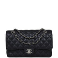Chanel Classic Double Flap Medium | Black Caviar 19 Series