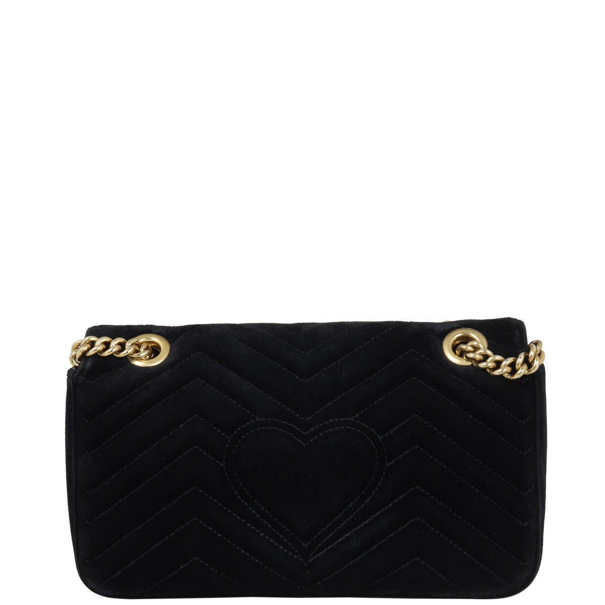 Gucci GG Marmont Small Velvet Shoulder Bag