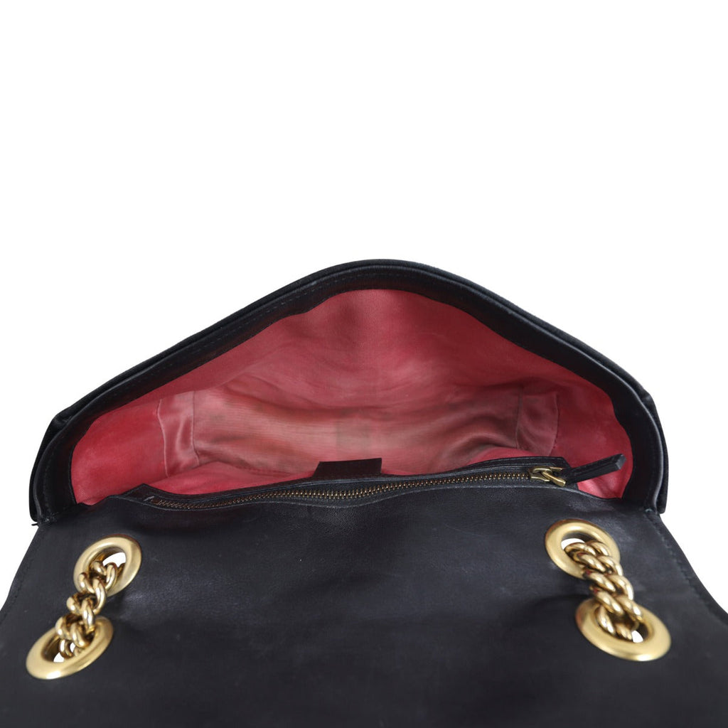Gucci GG Marmont Small Velvet Shoulder Bag