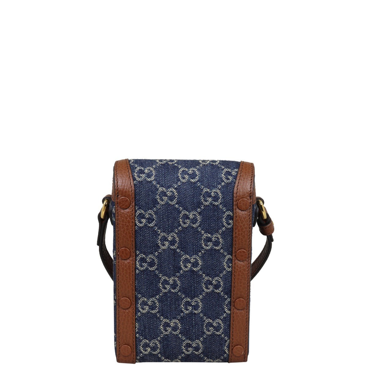 Gucci GG Denim Horsebit 1955 Mini Bag