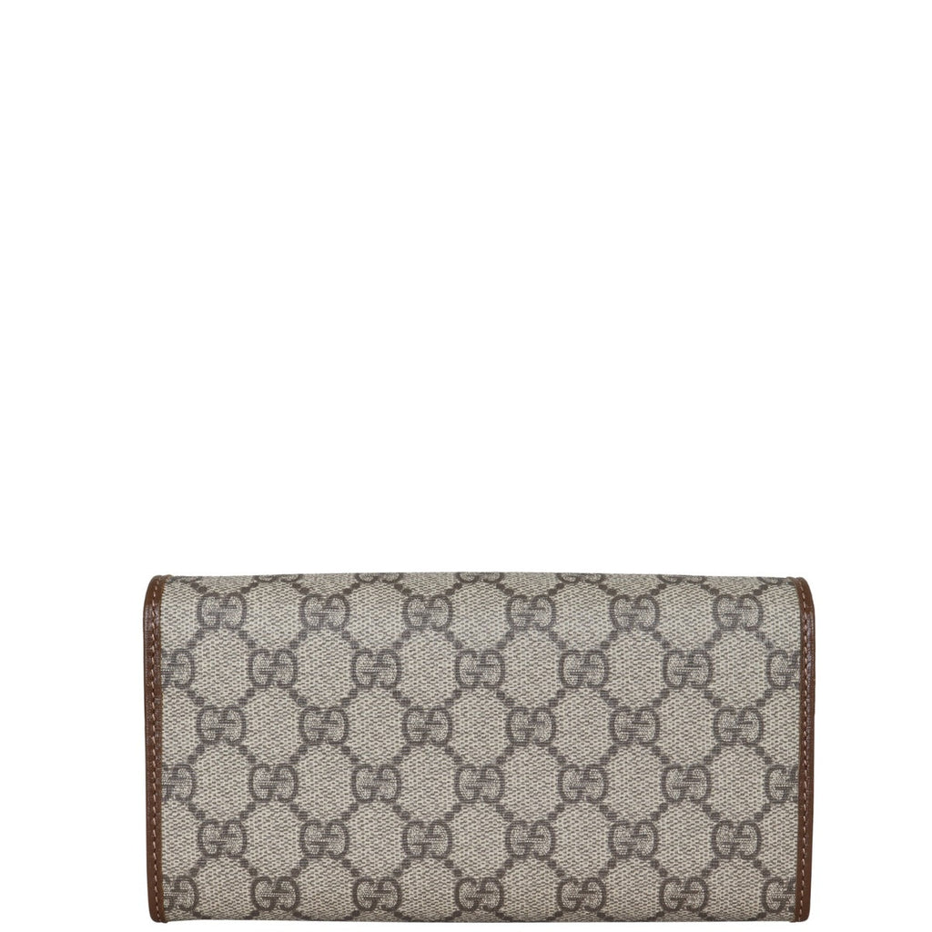 Gucci GG Supreme Horsebit 1955 Chain Wallet