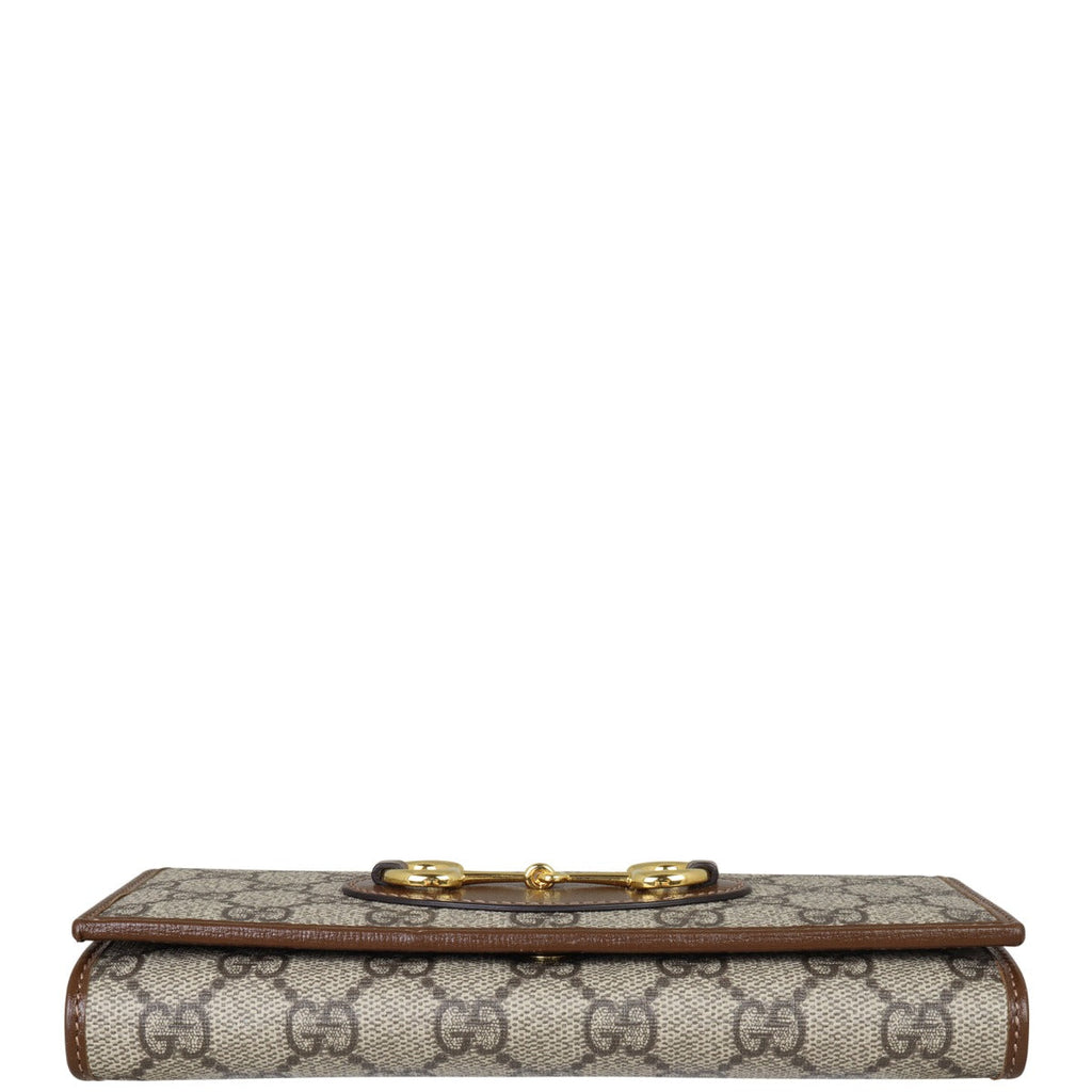 Gucci GG Supreme Horsebit 1955 Chain Wallet