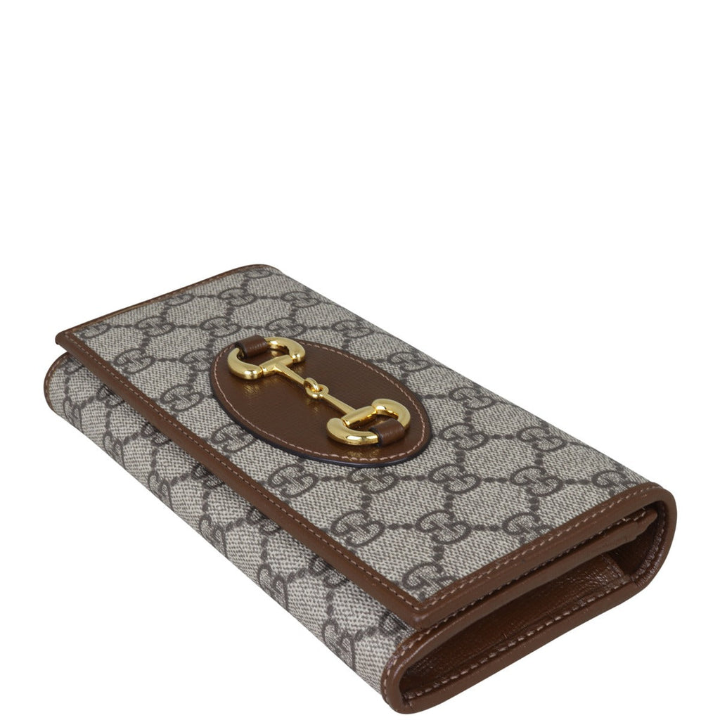 Gucci GG Supreme Horsebit 1955 Chain Wallet