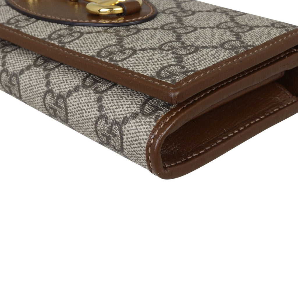 Gucci GG Supreme Horsebit 1955 Chain Wallet