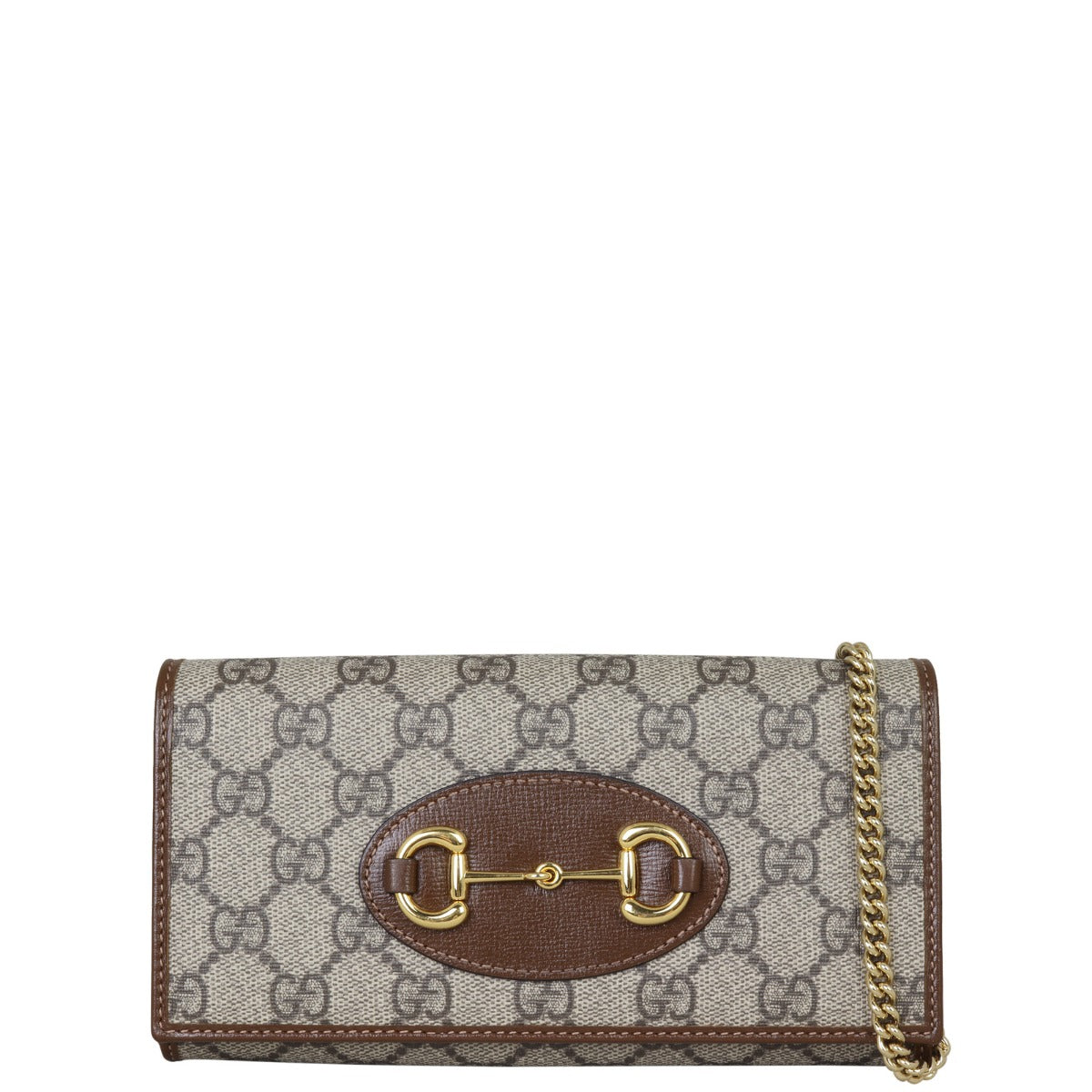 Gucci GG Supreme Horsebit 1955 Chain Wallet