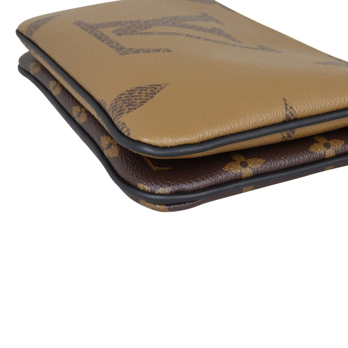 Louis Vuitton Pochette Double Zip Monogram Giant Reverse