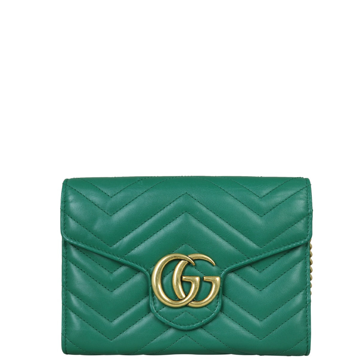 Gucci GG Marmont Matelasse Chain Wallet