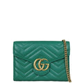 Gucci GG Marmont Matelasse Chain Wallet