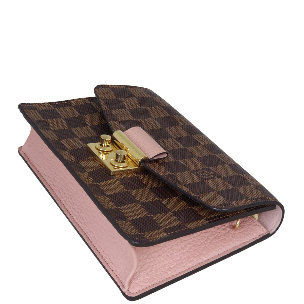 Louis Vuitton Croisette Chain Wallet Damier Ebene