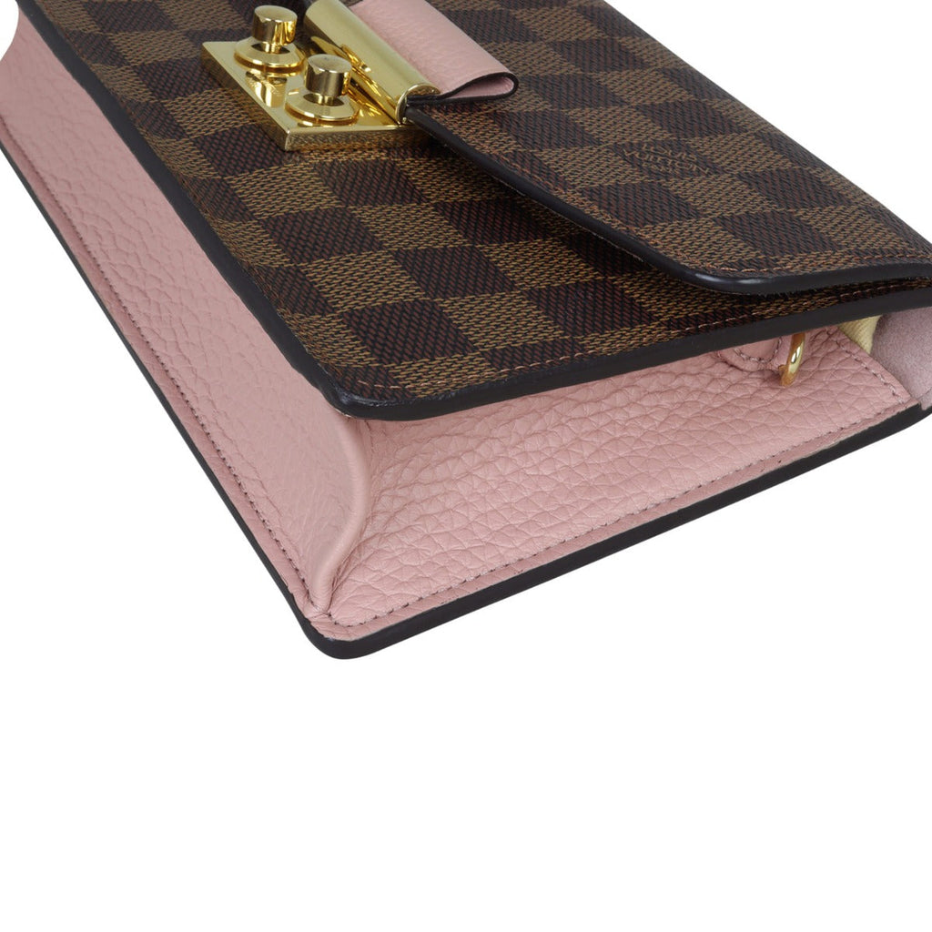 Louis Vuitton Croisette Chain Wallet Damier Ebene