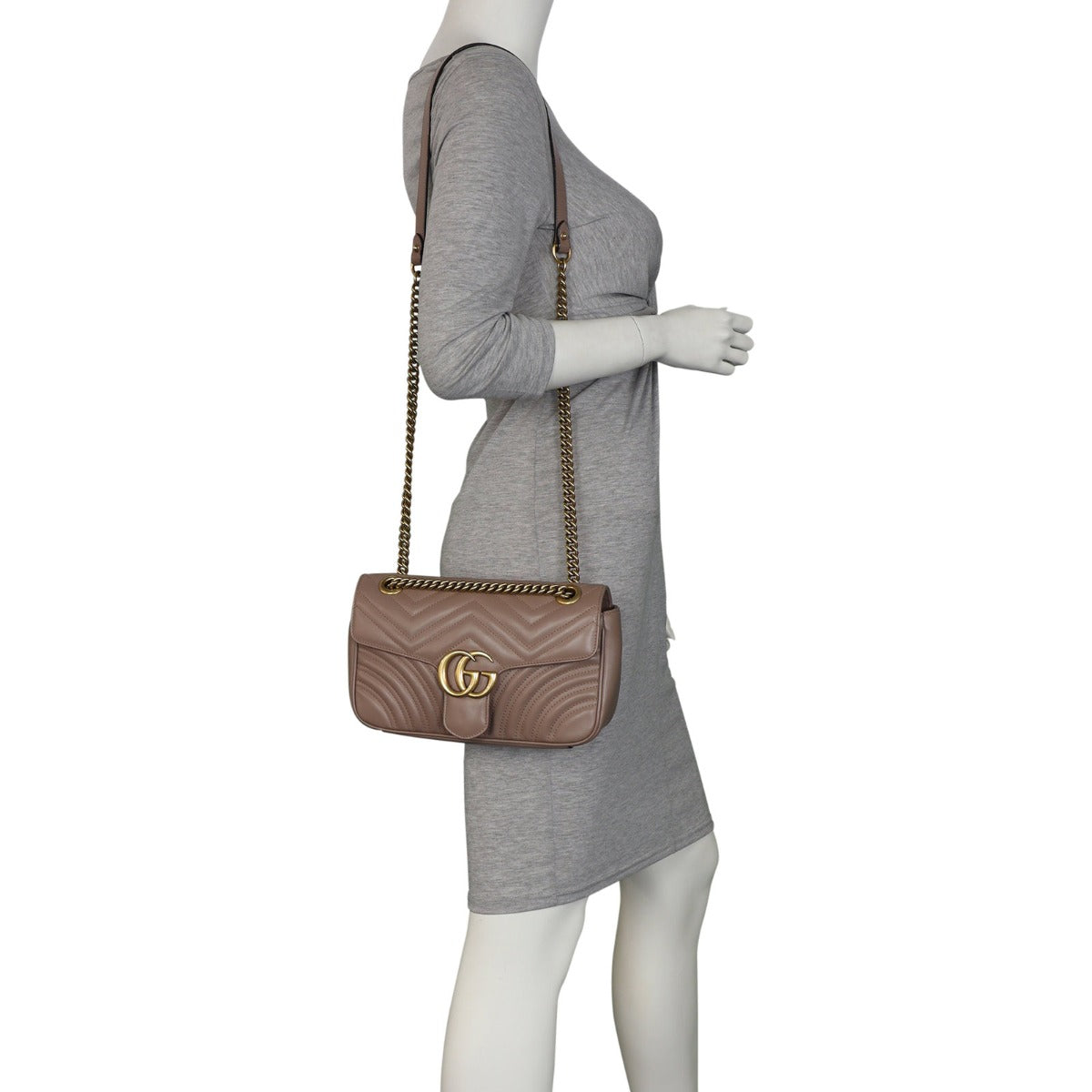 Gucci GG Marmont Matelasse Small Shoulder Bag