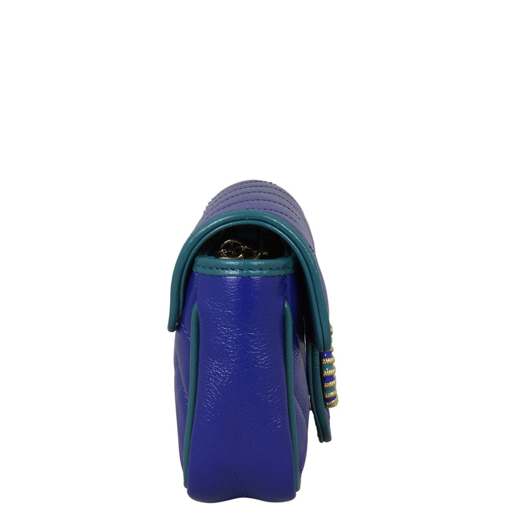 Gucci GG Marmont Matelasse Super Mini Shoulder Bag
