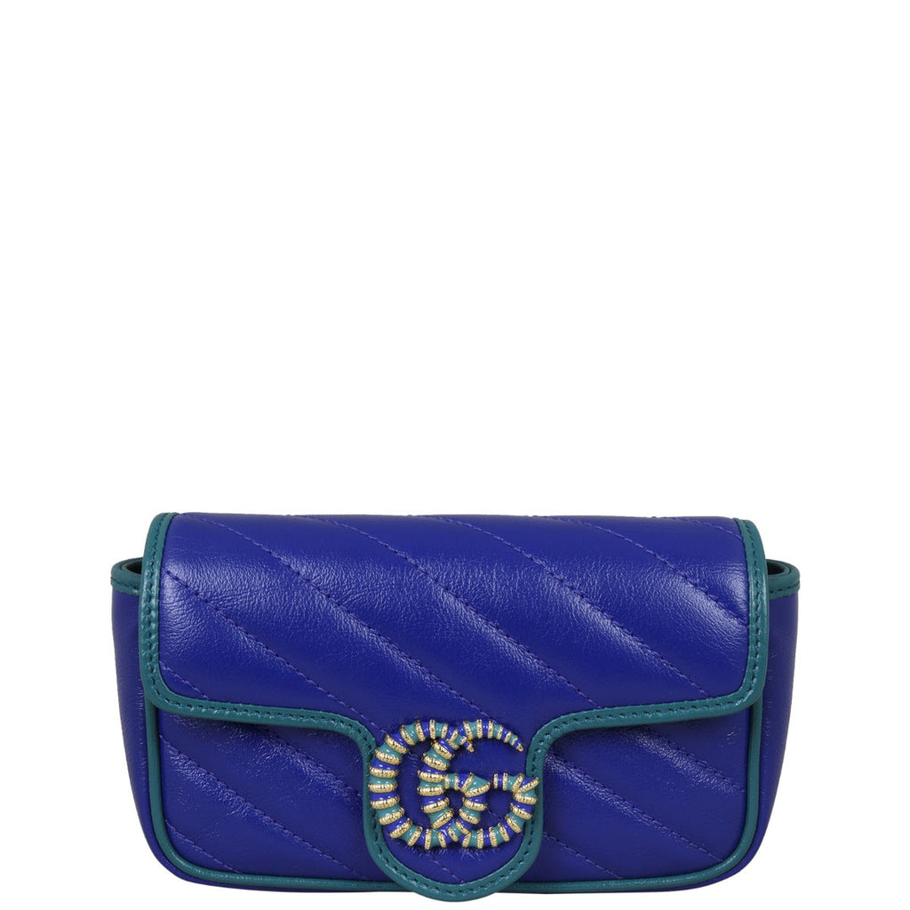 Gucci GG Marmont Matelasse Super Mini Shoulder Bag