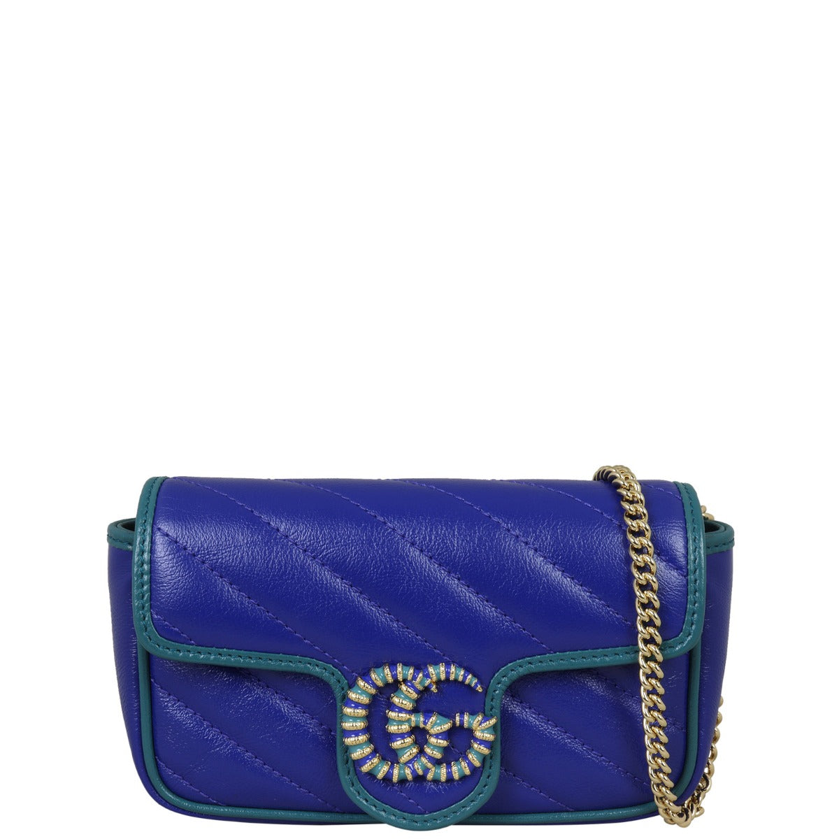 Gucci GG Marmont Matelasse Super Mini Shoulder Bag